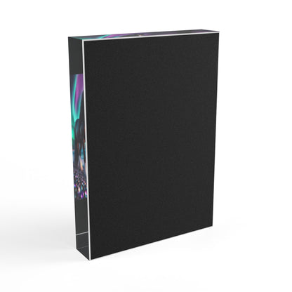 Midnight Magic Acrylic Photo Block