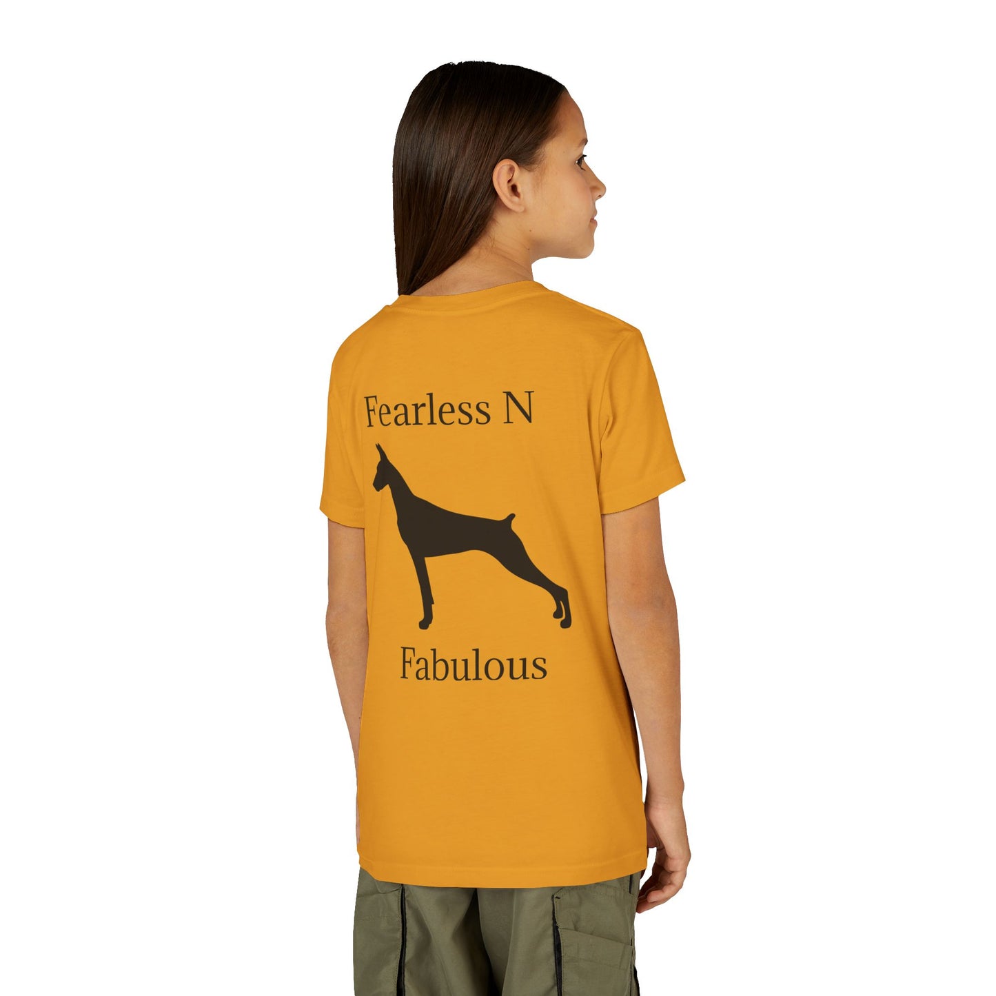 Fearless N Fabulous Youth Unisex Short Sleeve Crewneck Tee