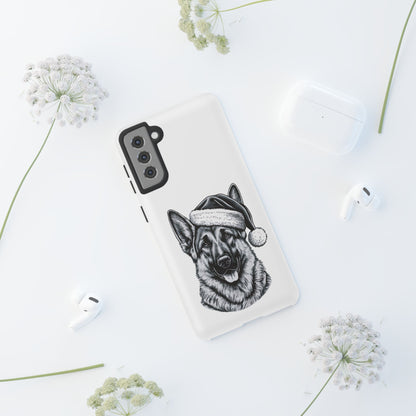 Santa Paws German Shepherd Samsung Case