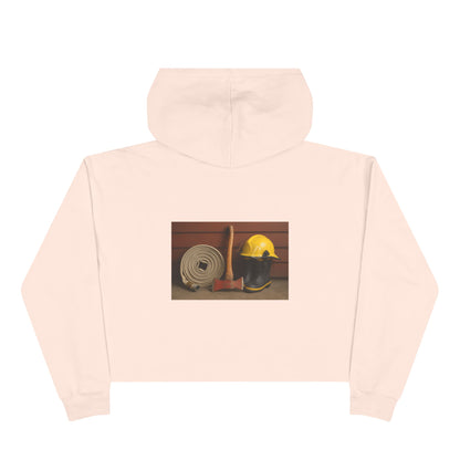 Fire/Rescue Appreciation Women's Crop Hoodie