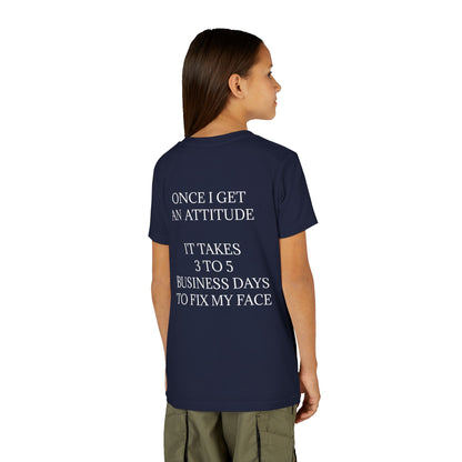 Fix My Face Youth Unisex Short Sleeve Crewneck Tee