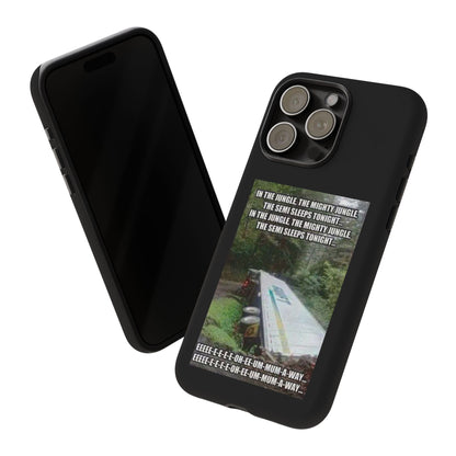 Semi Sleeps iPhone Case