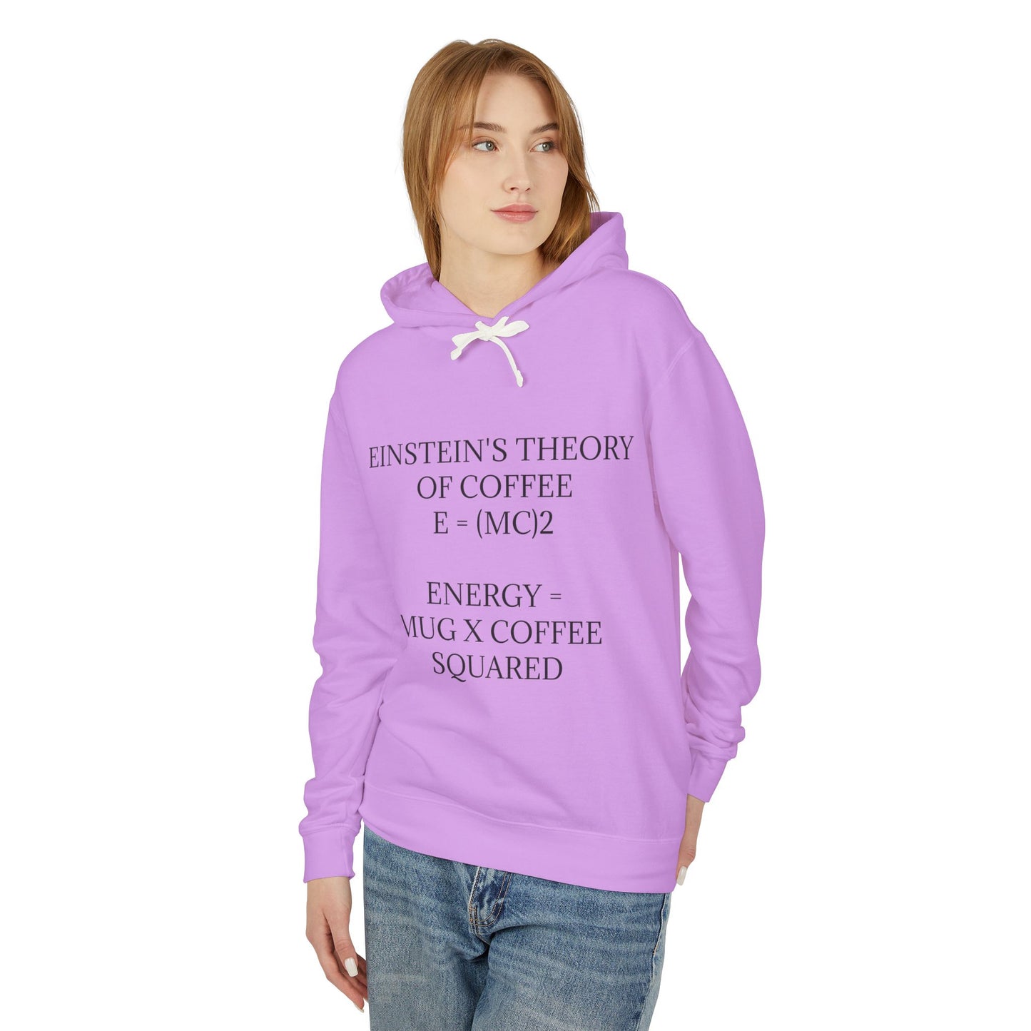 Einstein's Theory Of Coffee Unisex Lightweight Hoodie