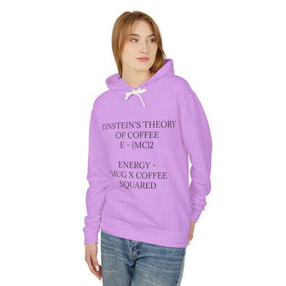 Einstein's Theory Of Coffee Unisex Lightweight Hoodie