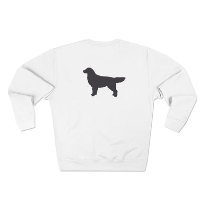 Golden Silhouette Unisex Crewneck Sweatshirt