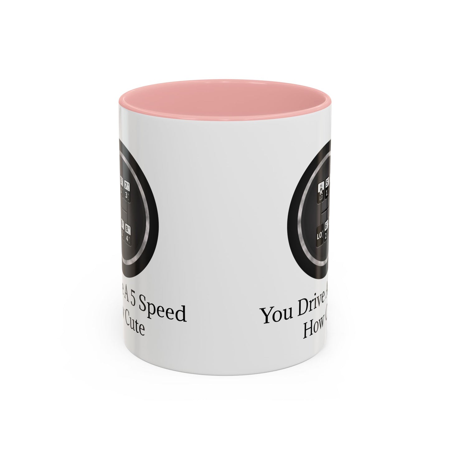 5 Speed How Cute 2-Tone Coffee Mug