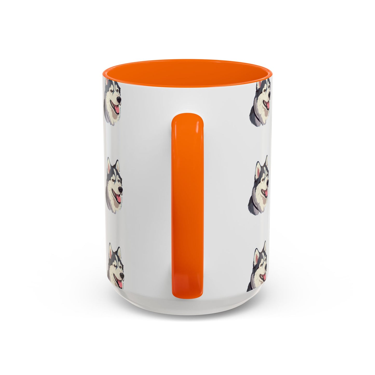 Malamute Head 2-Tone Coffee Mug