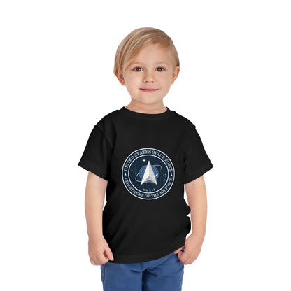 US Space Force Toddler Unisex Short Sleeve Crewneck Tee
