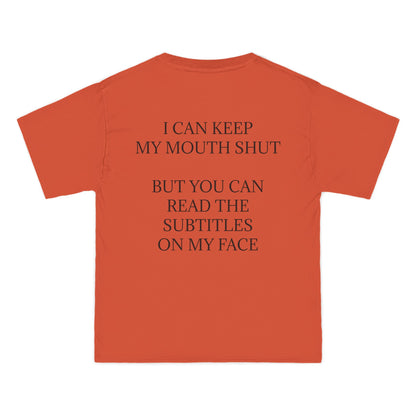 Subtitles Men's Short-Sleeve Crewneck Tee
