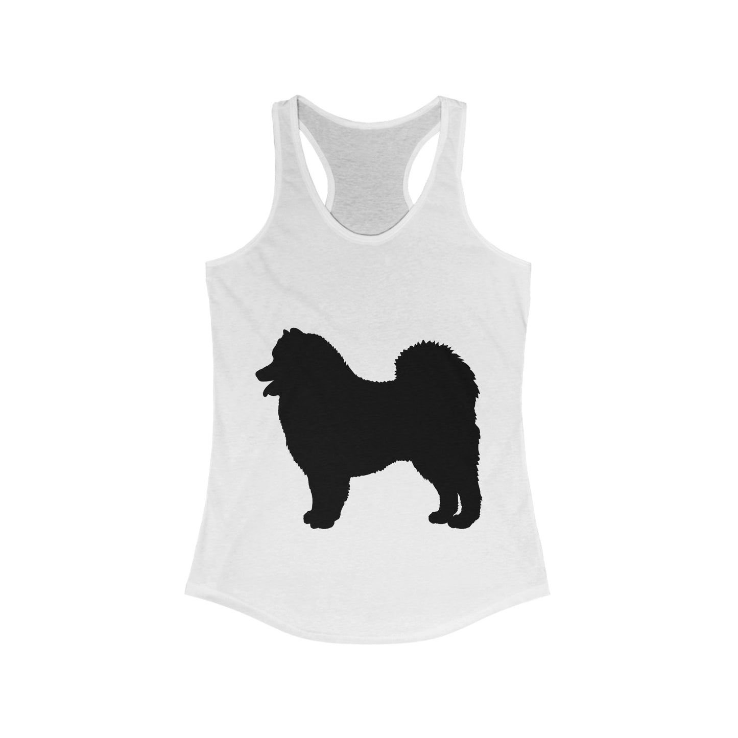 Samoyed Silhouette Women's Racerback Tank