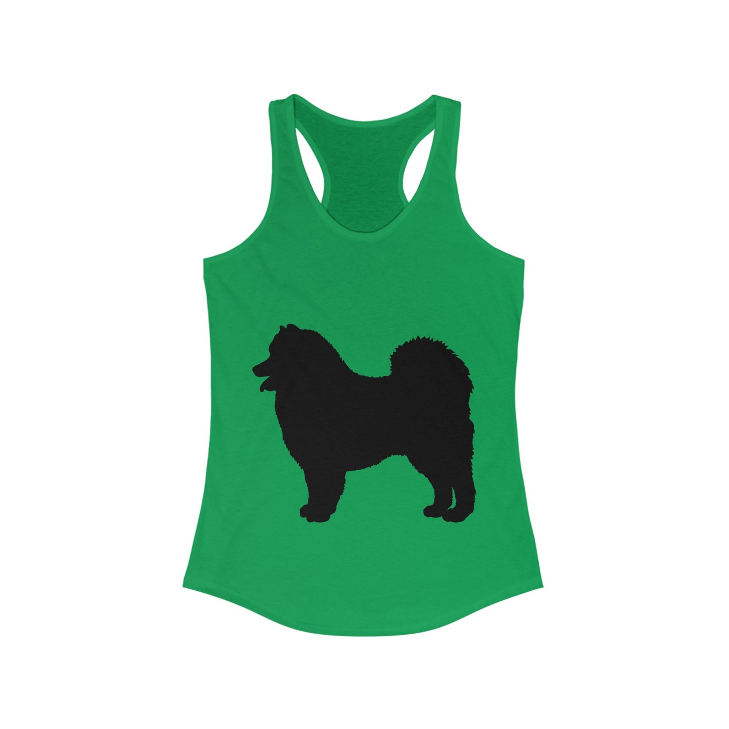Samoyed Silhouette Women's Racerback Tank