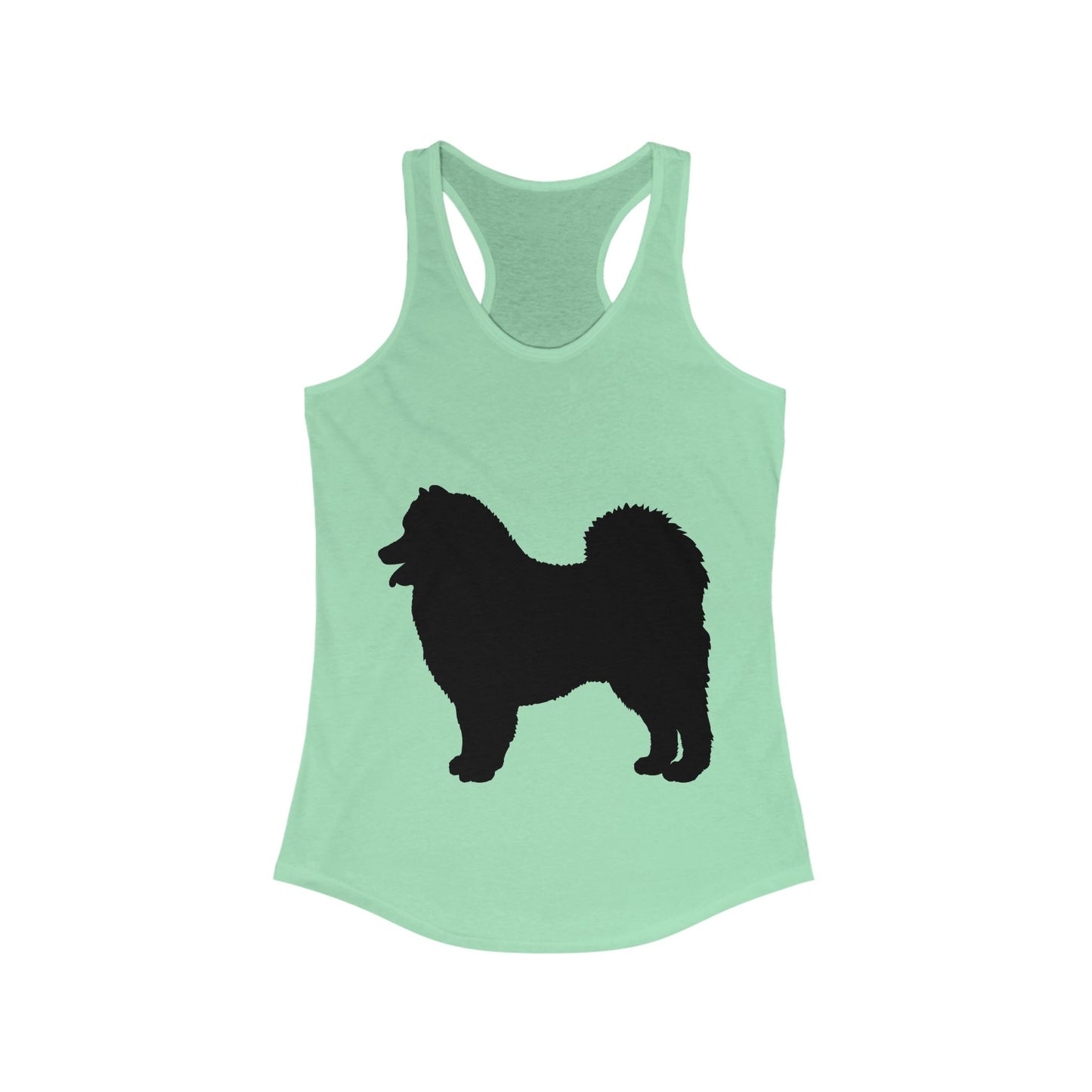 Samoyed Silhouette Women's Racerback Tank
