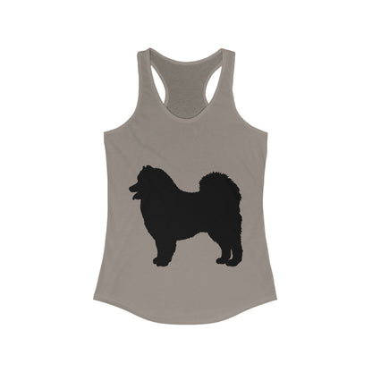 Samoyed Silhouette Women's Racerback Tank