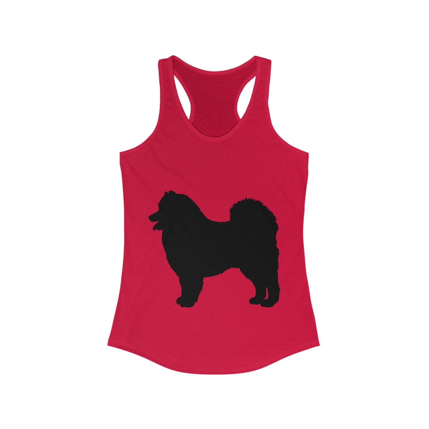 Samoyed Silhouette Women's Racerback Tank