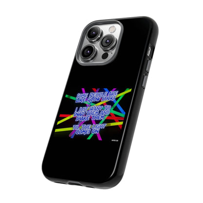 Glow Sticks iPhone Case
