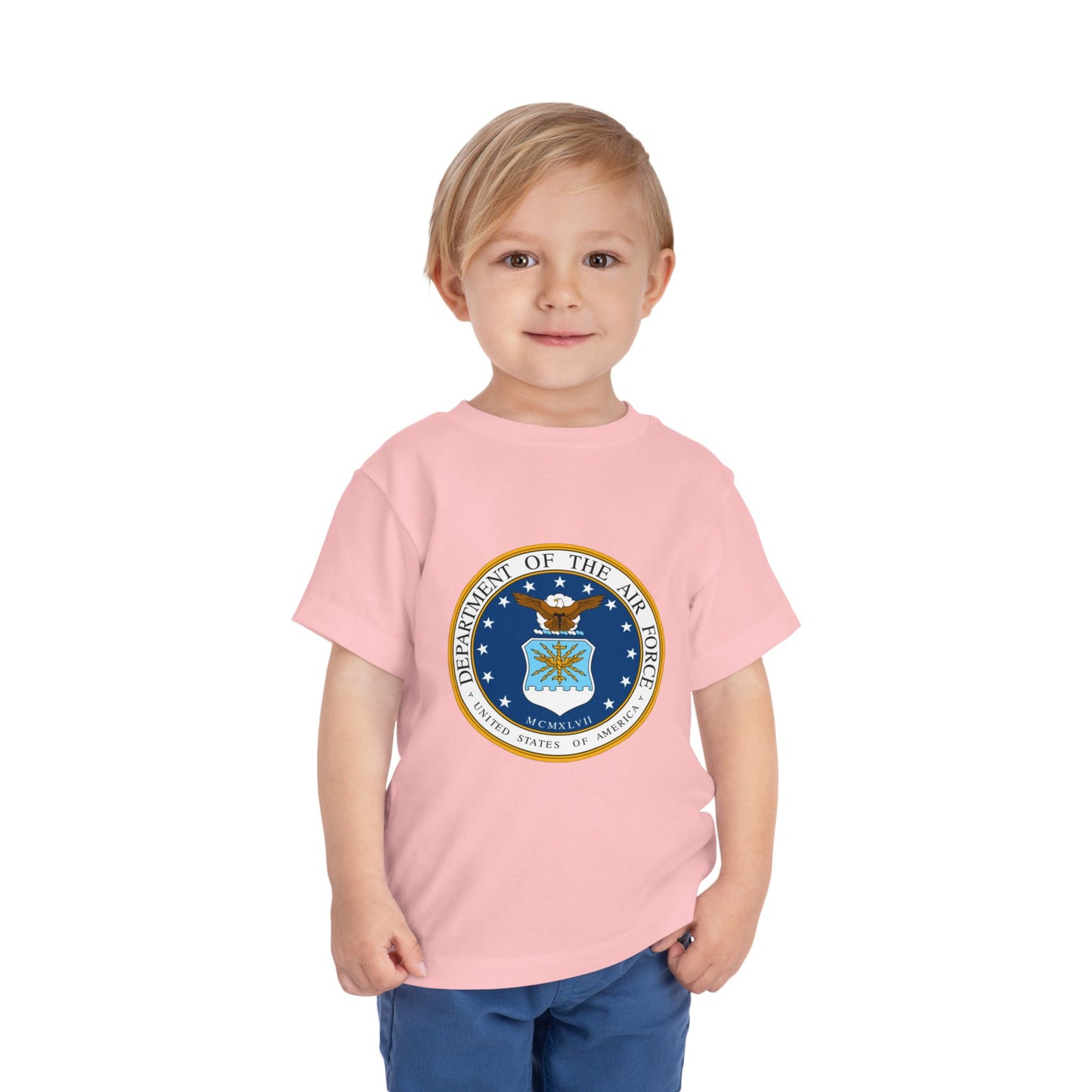 US Air Force Toddler Unisex Short Sleeve Crewneck Tee