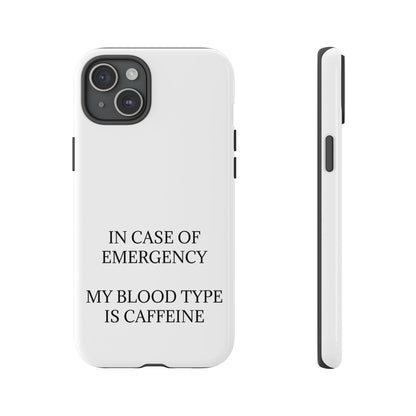 Blood Type iPhone Case
