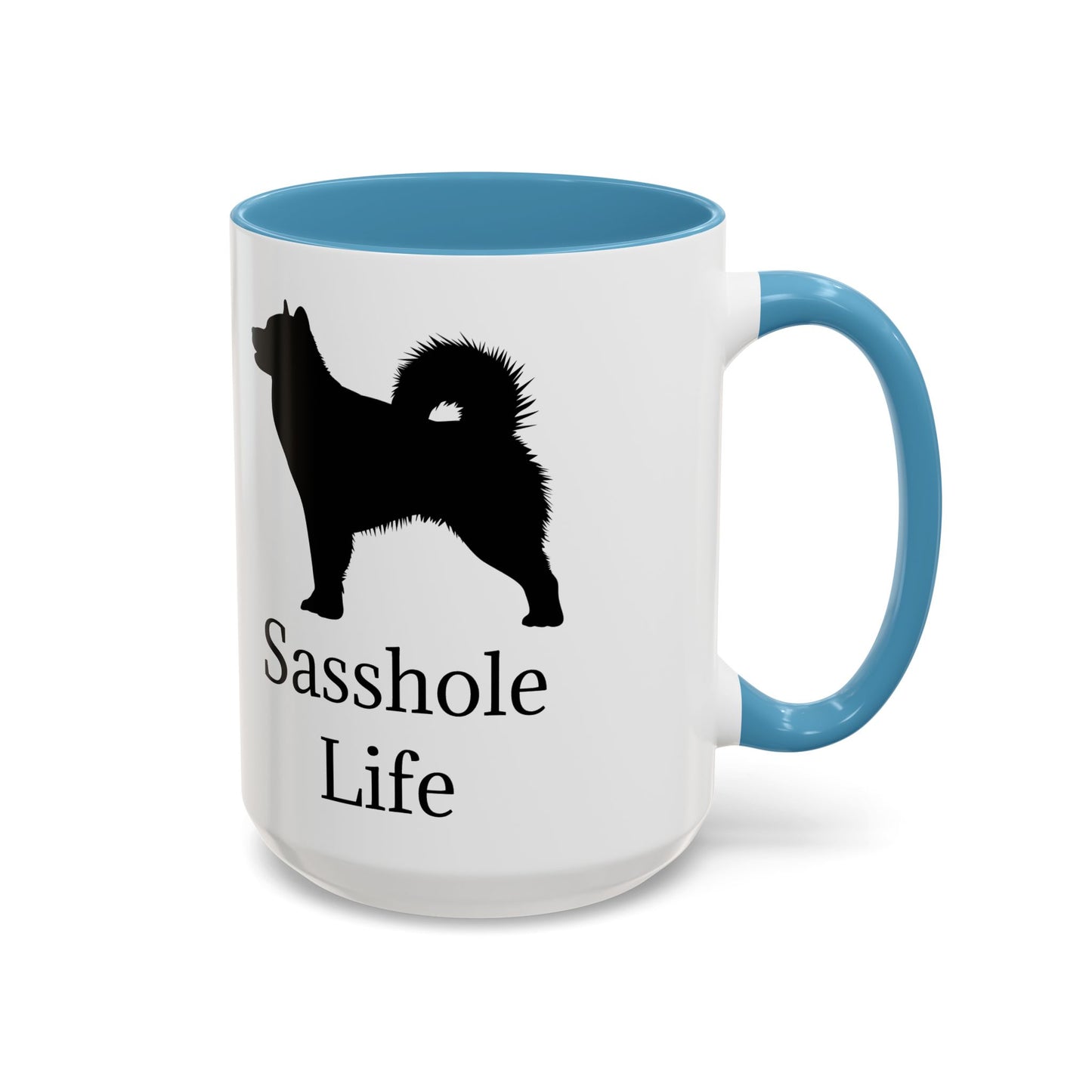 Sasshole Life 2-Tone Coffee Mug
