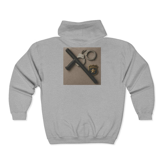 Law Enforcement Appreciation Unisex Full Zip Hoodie