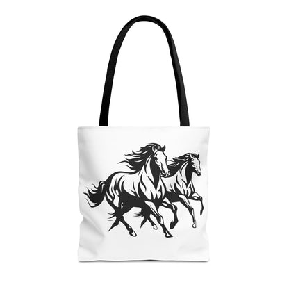 Horsin' Around Tote Bag