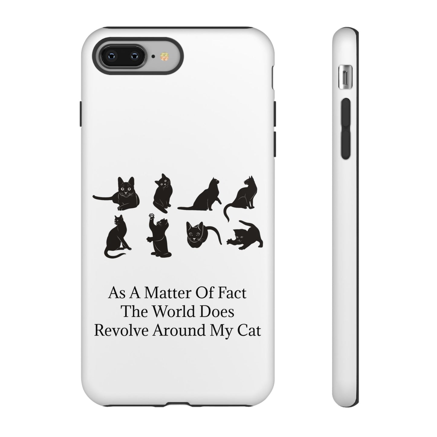 Matter Of Fact Cat iPhone Case