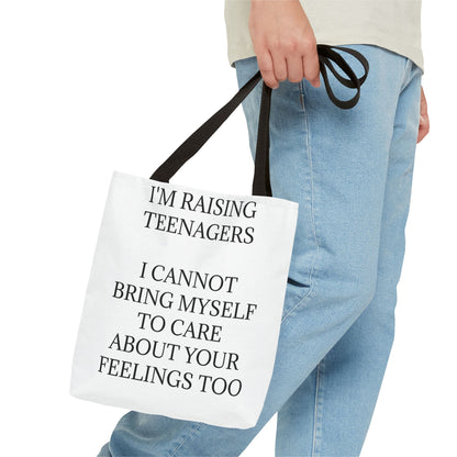 Raising Teenagers Tote Bag