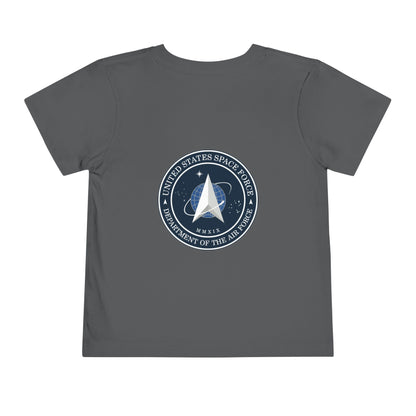 US Space Force Toddler Unisex Short Sleeve Crewneck Tee