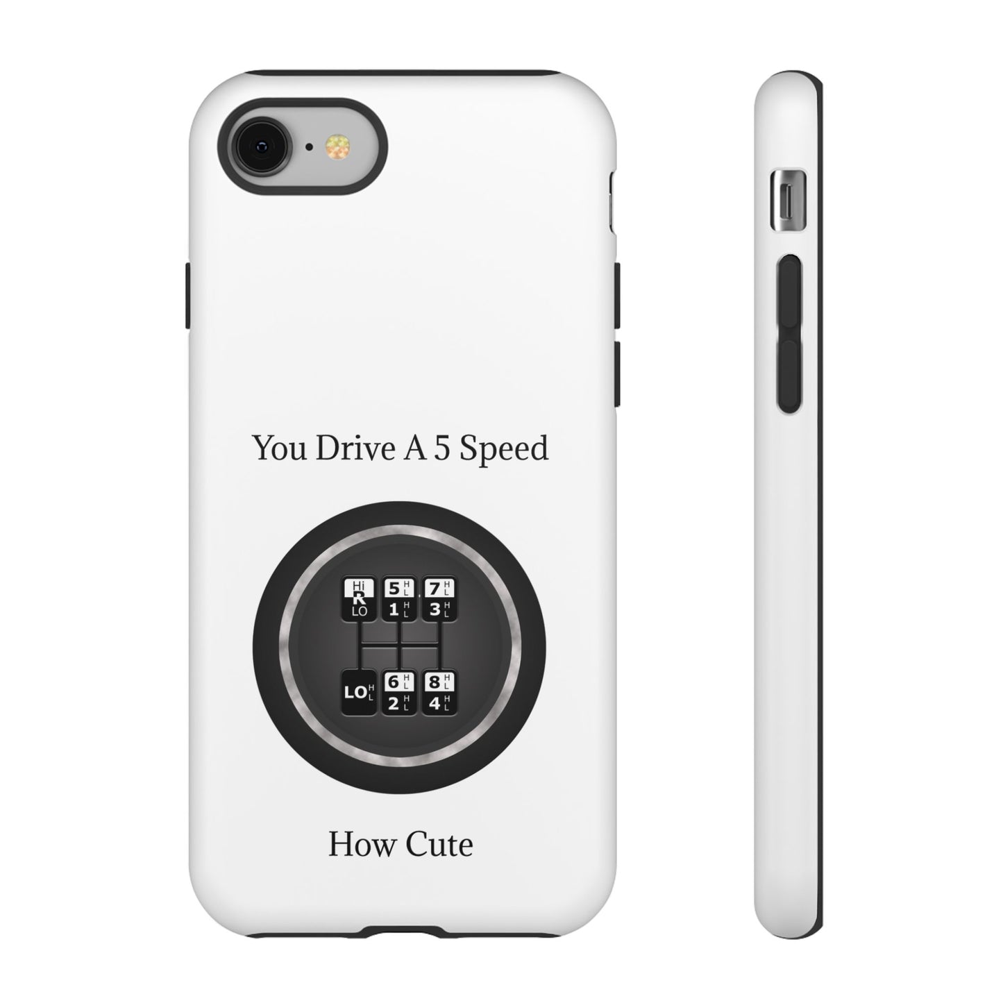 5 Speed How Cute iPhone Case