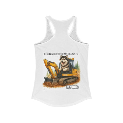 Digmaster Women's Racerback Tank