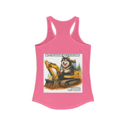 Digmaster Women's Racerback Tank