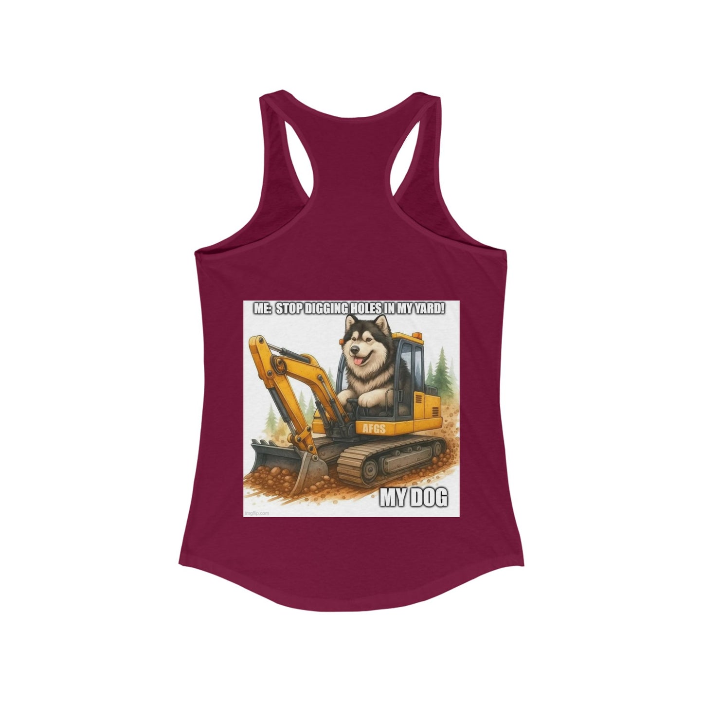 Digmaster Women's Racerback Tank
