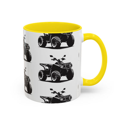 Off The Beaten Path Quad 2-Tone Coffee Mug