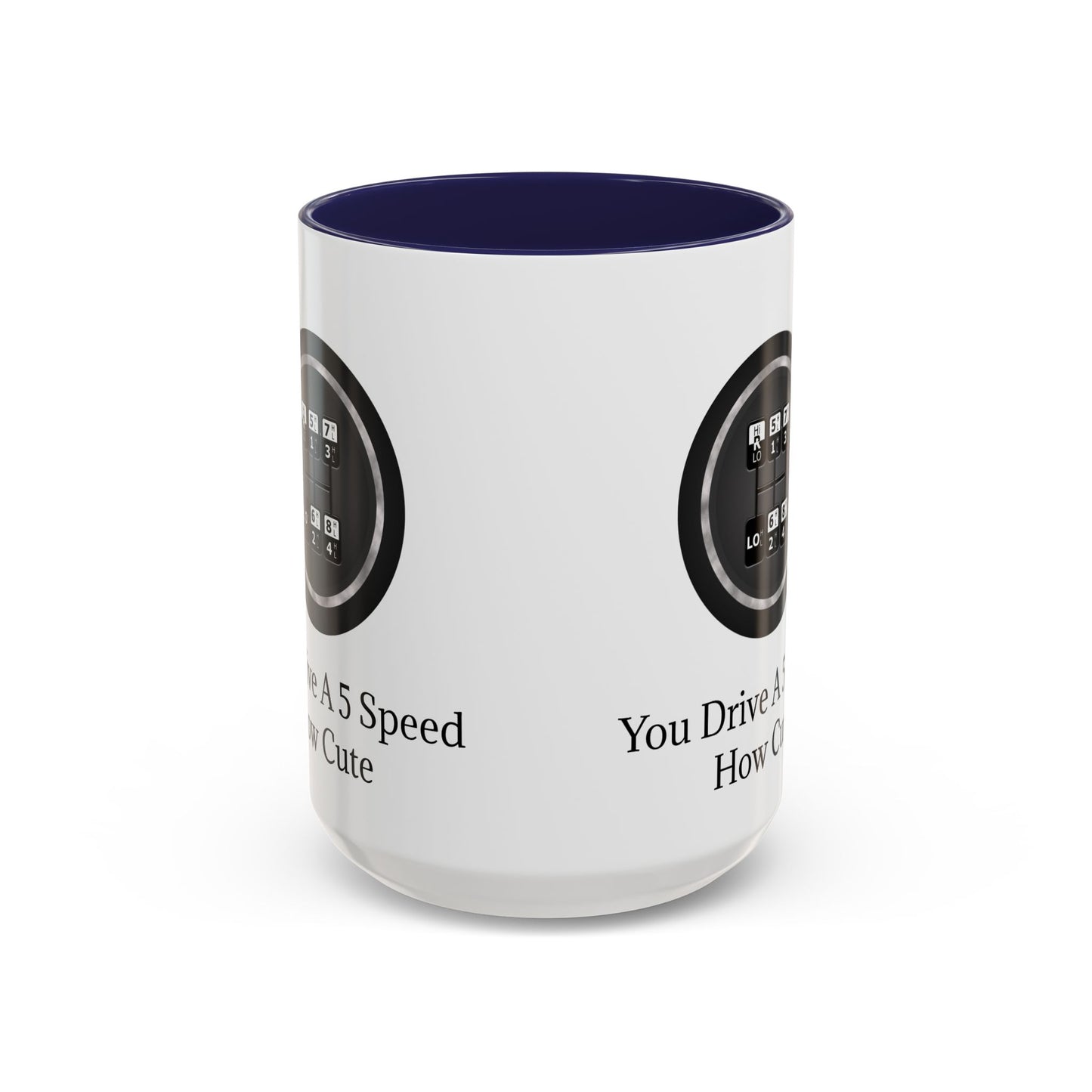 5 Speed How Cute 2-Tone Coffee Mug