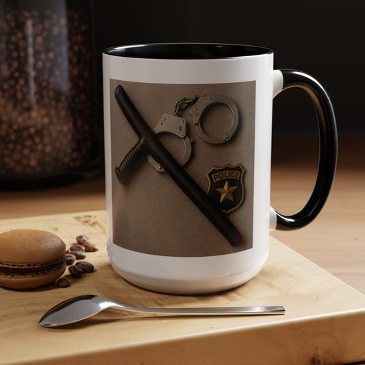 Law Enforcement Appreciation 2-Tone Coffee Mug