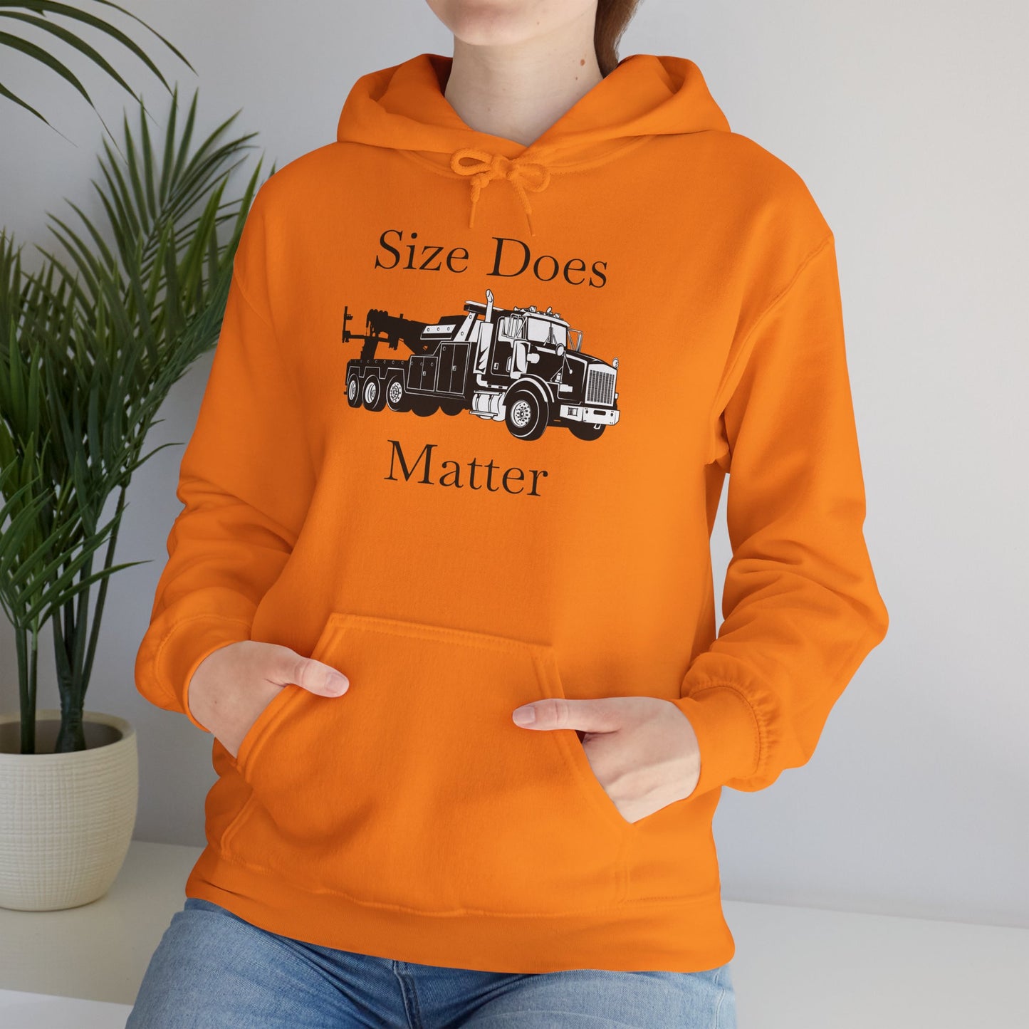 Size Does Matter Unisex Hoodie