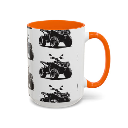 Off The Beaten Path Quad 2-Tone Coffee Mug