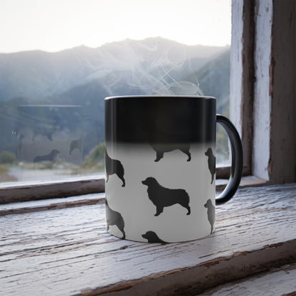 Aussie Silhouette Color Changing Mug