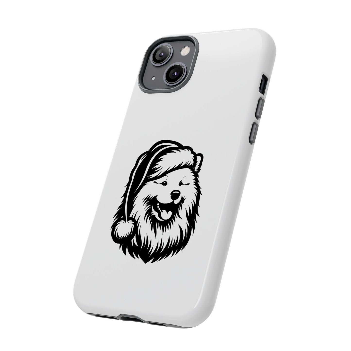 Santa Paws Samoyed iPhone Case