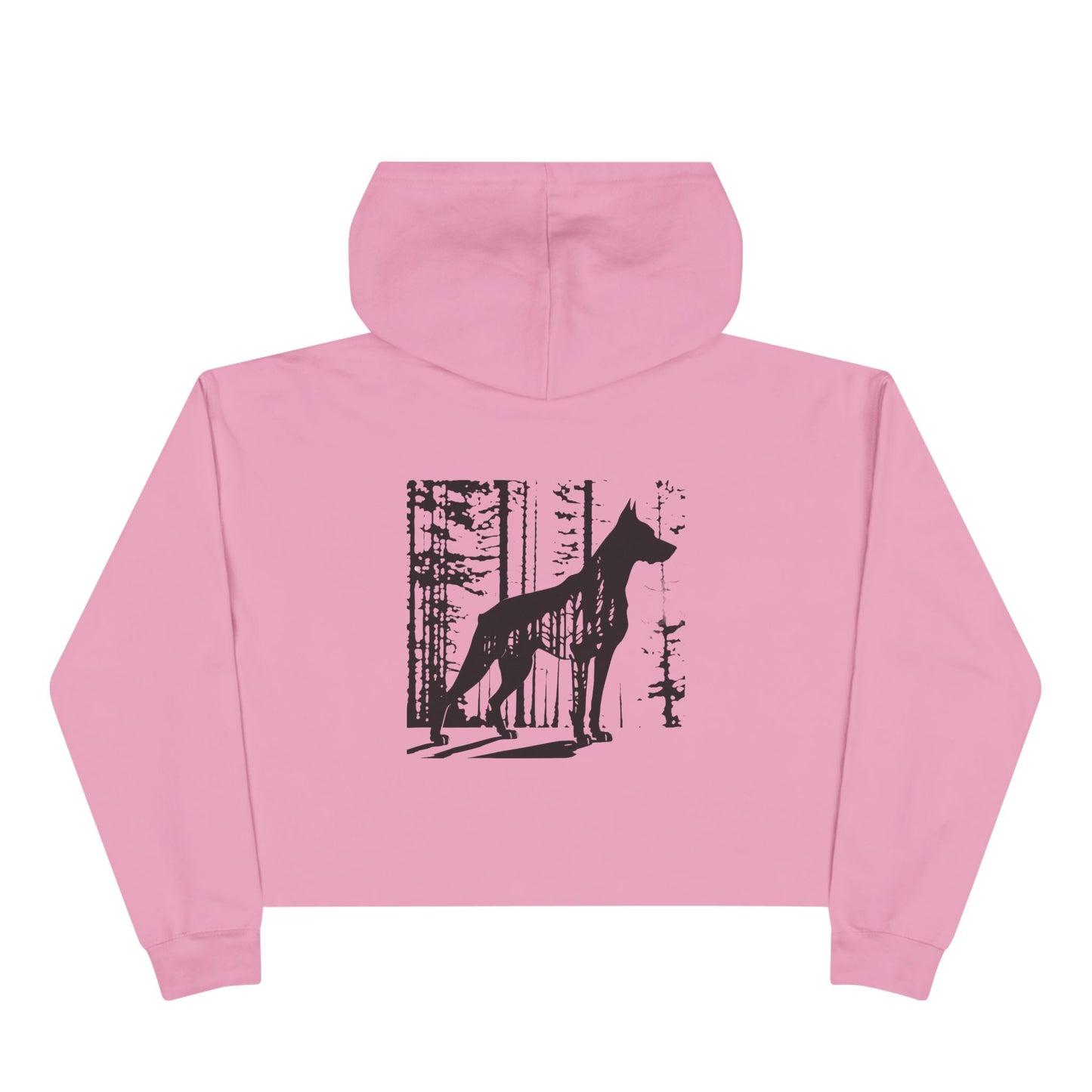 Guardian Of The Forest Women's Crop Hoodie