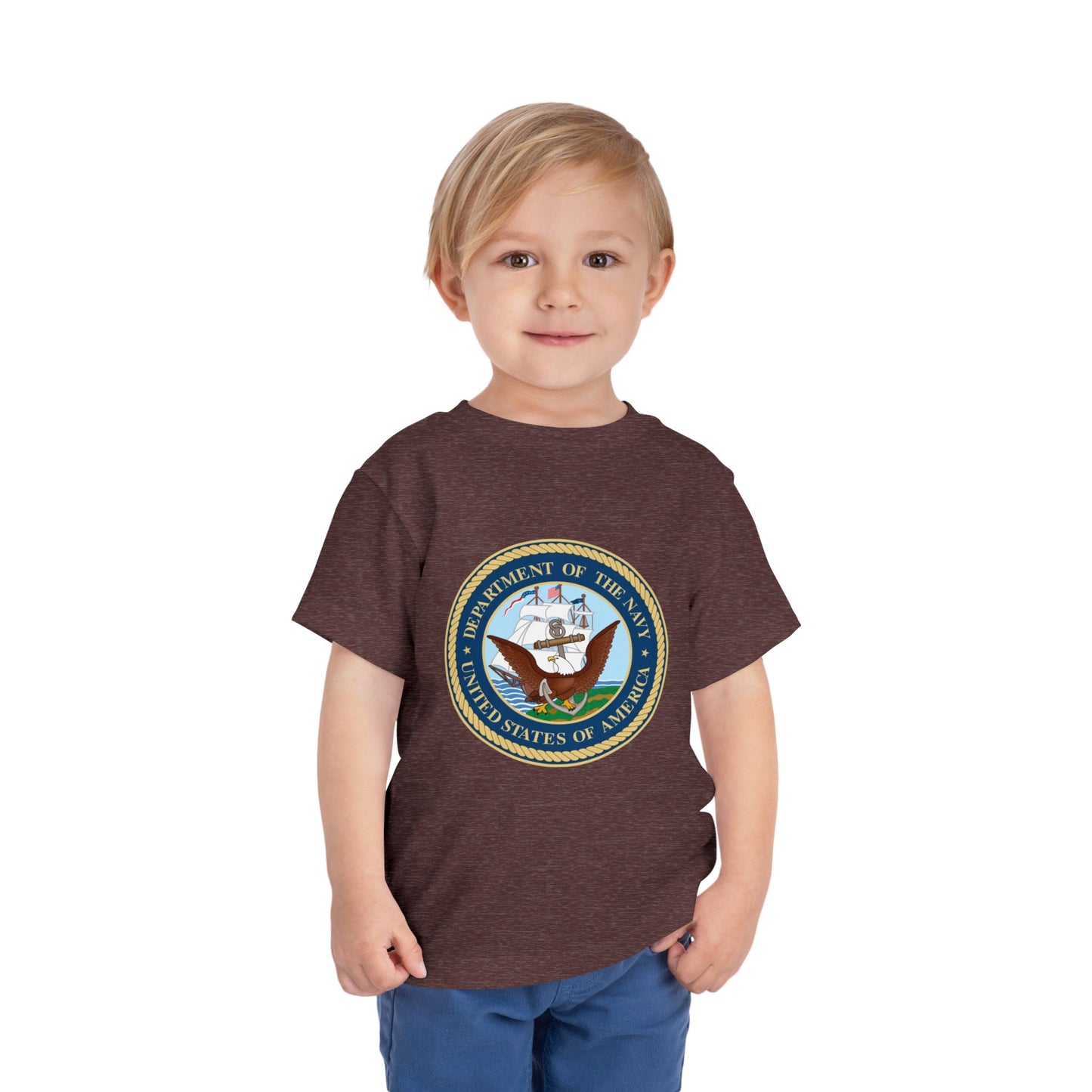 US Navy Toddler Unisex Short Sleeve Crewneck Tee