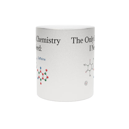 Chemistry Lesson Metallic Coffee Mug