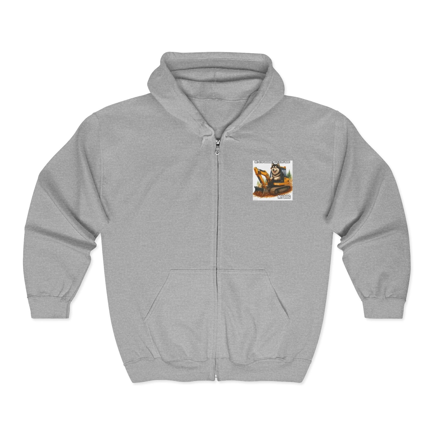 Digmaster Unisex Full Zip Hoodie