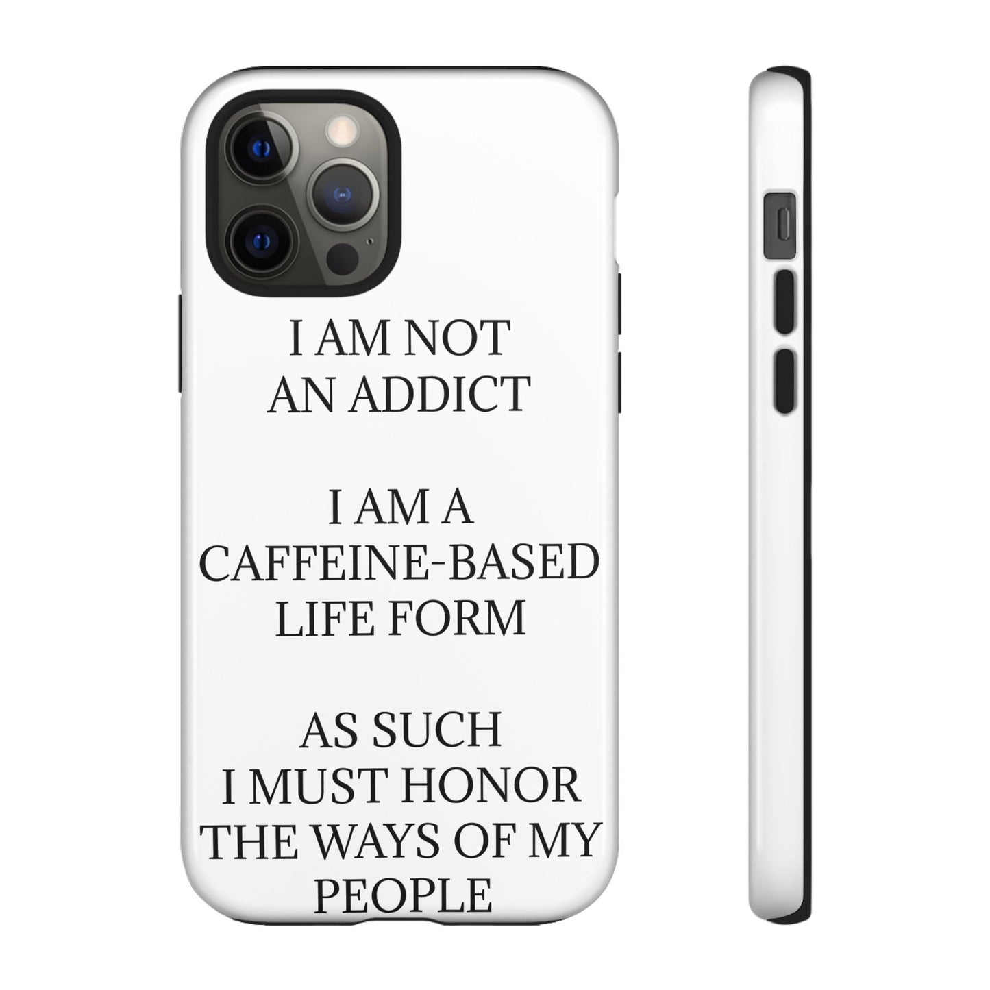 Not An Addict iPhone Case