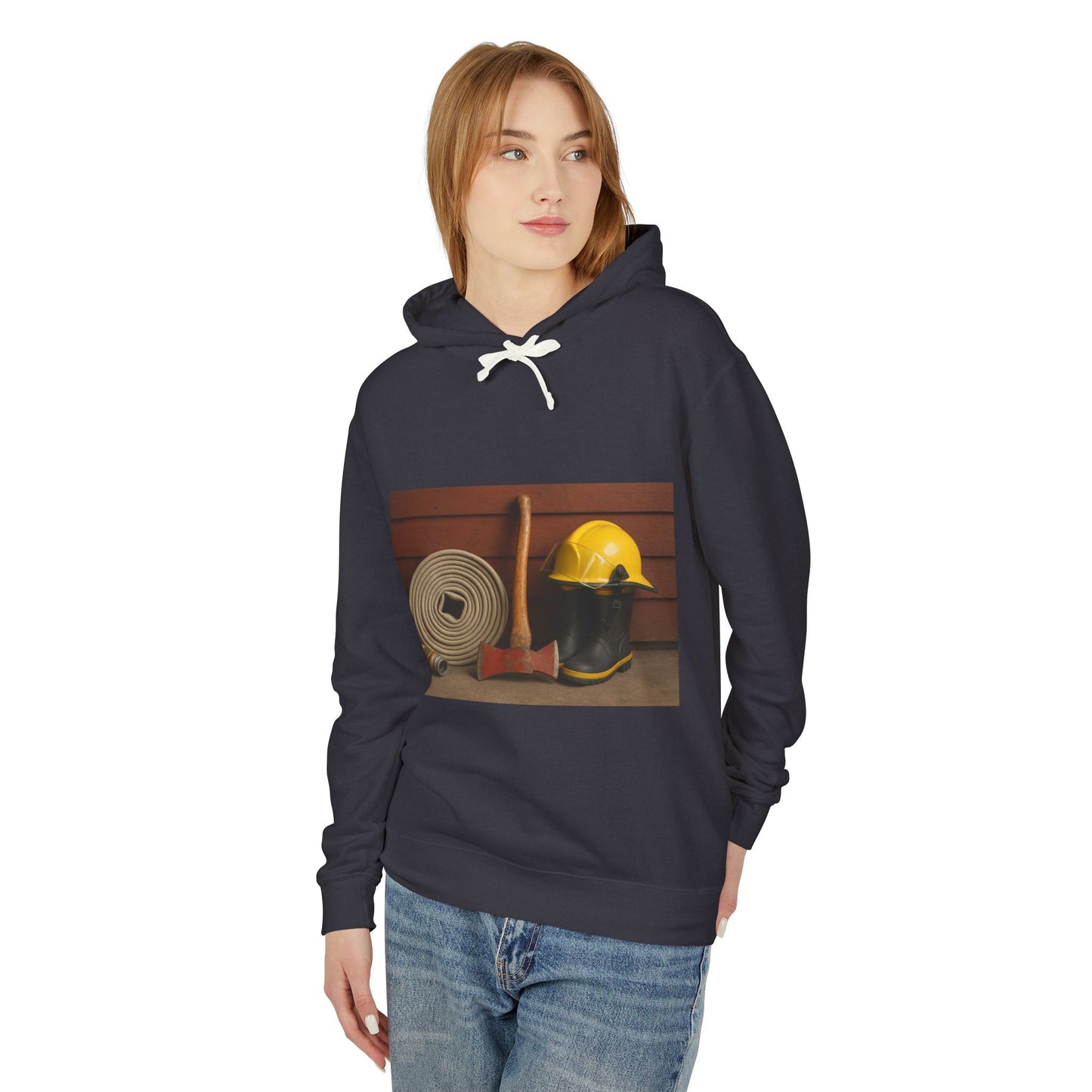 Fire/Rescue Appreciation Unisex Lightweight Hoodie