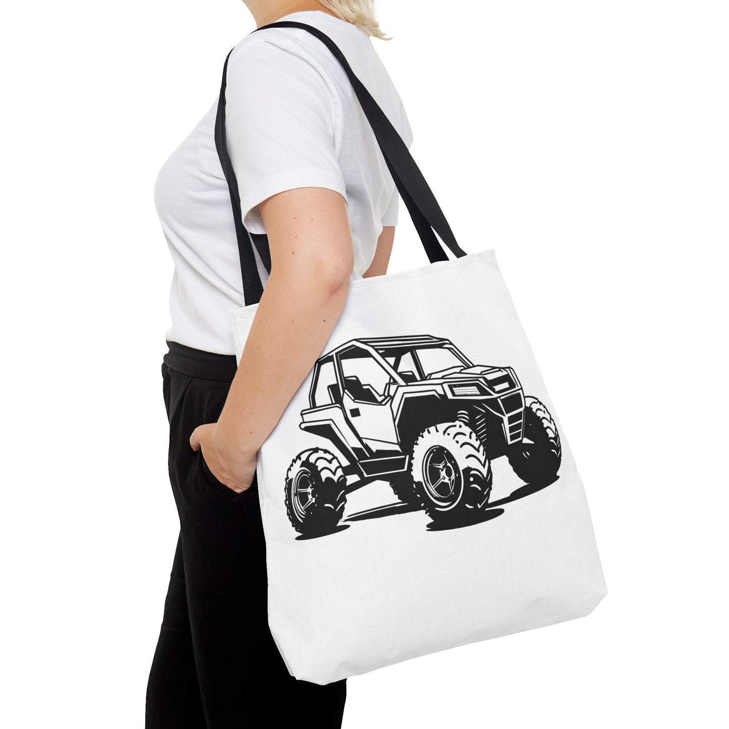 Off The Beaten Path Side By Side Tote Bag