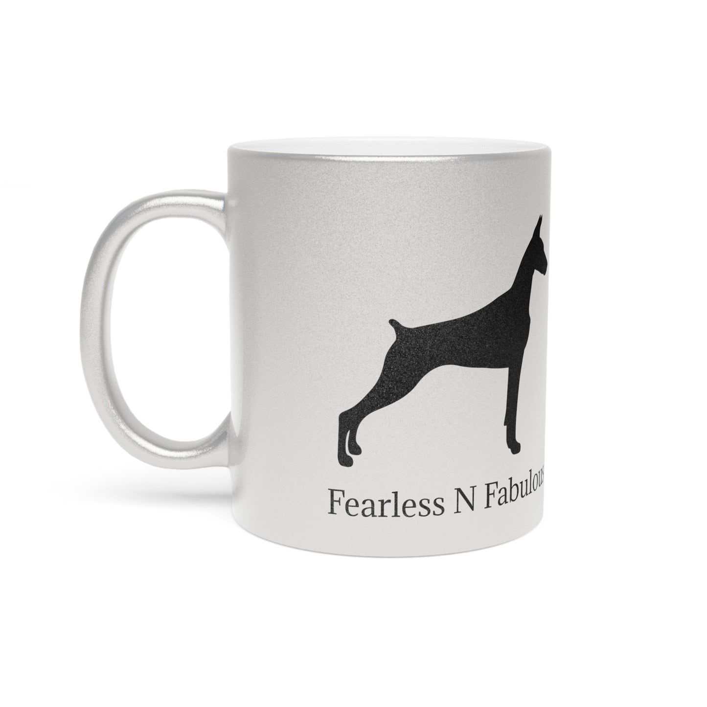 Fearless N Fabulous Metallic Coffee Mug