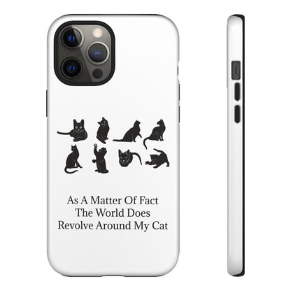 Matter Of Fact Cat iPhone Case