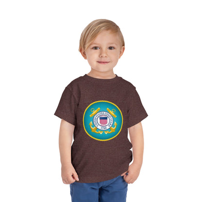 US Coast Guard Toddler Unisex Short Sleeve Crewneck Tee