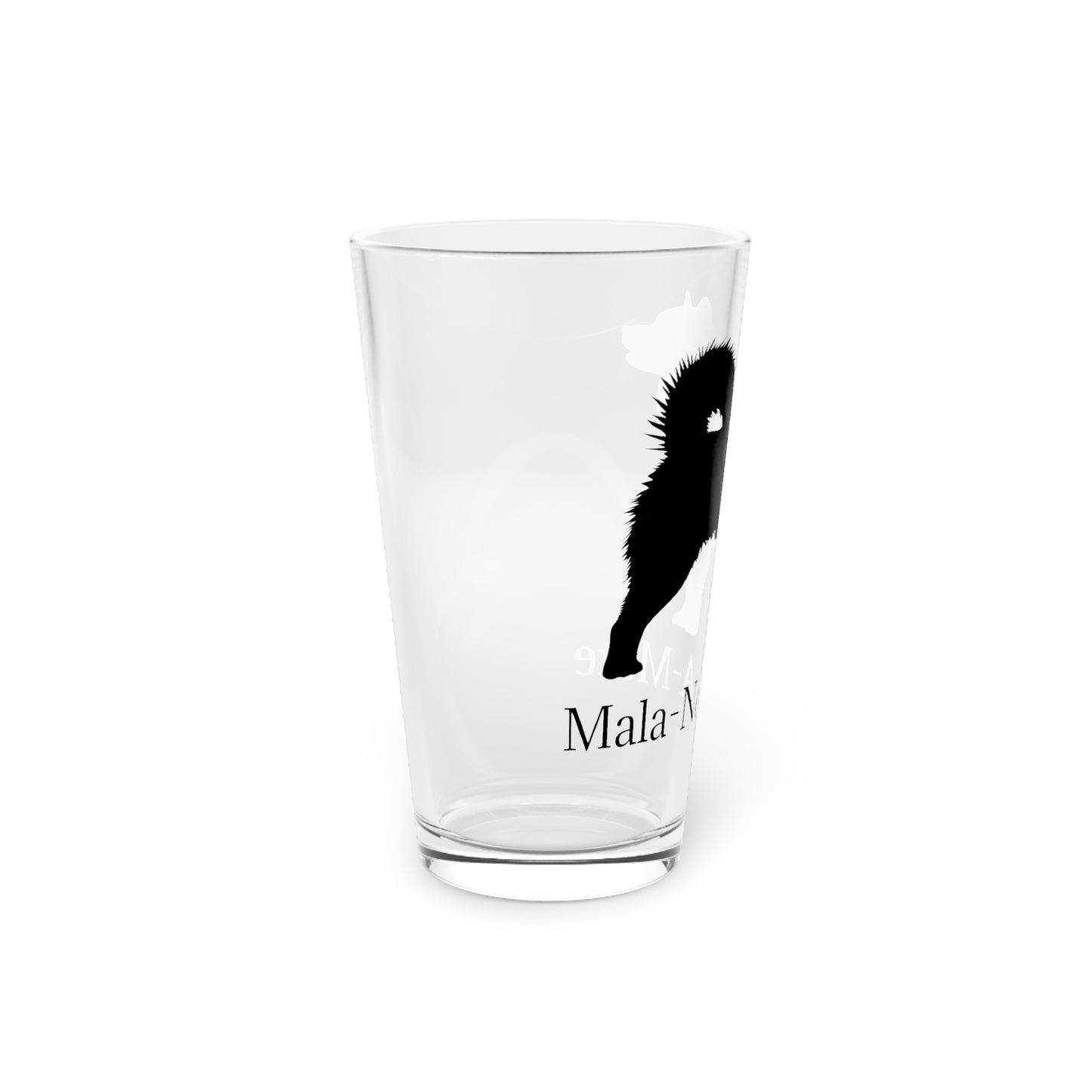 Mala-Not-A-Mute Drinking Glass