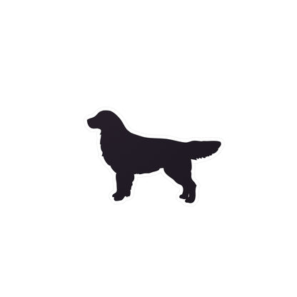 Golden Silhouette Vinyl Decal